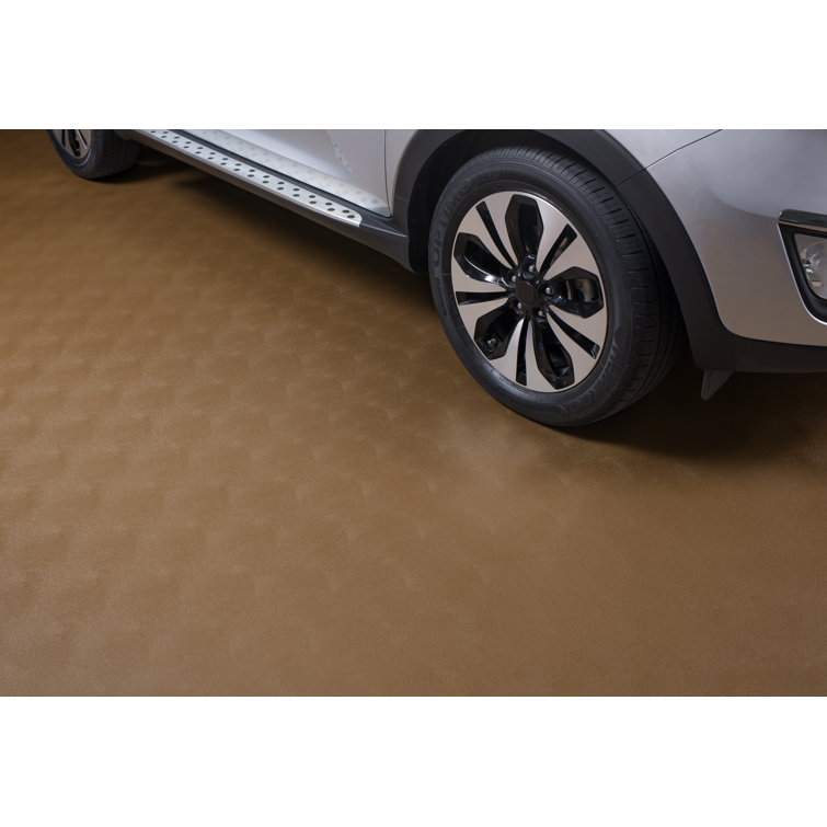 GFloor Levant 10 ft. x 24 ft. Garage Flooring Roll in Sandstone Wayfair